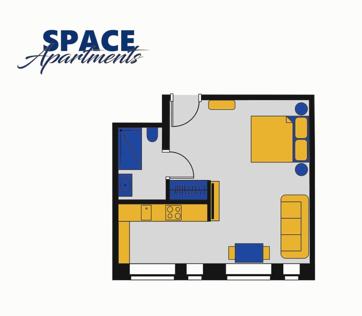 Space Apartments Old Town Szczecin Luaran gambar